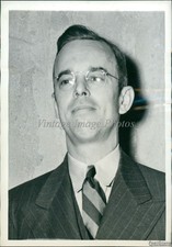 1943 Photo Maurice Worcester Bridgeport Ct Denies Wayne Lonergan Alibi Crime 5X7