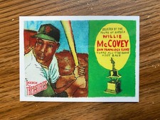 Willie McCovey 2025 Topps Shoebox Treasures Andy Friedman #45 Stamp 15/99