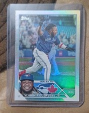 2023 Topps Series 1 - Vladimir Guerrero Jr. #300 Silver Pattern Foil Blue Jays