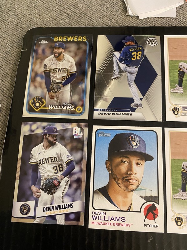 (15) Devin Williams Lot #1 Milwaukee Brewers