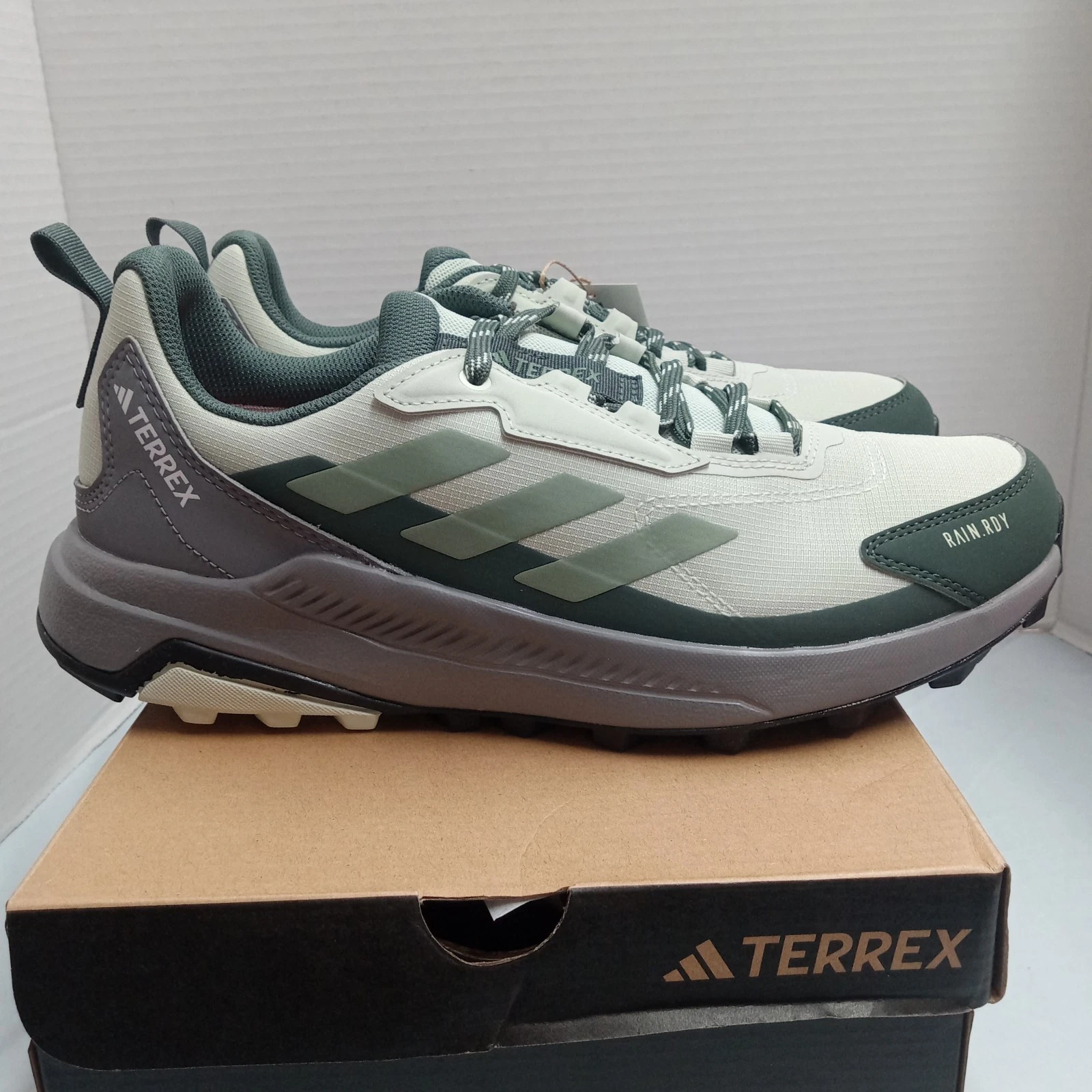 Adidas Terrex Anylander Rain.RDY Hiking Shoes Green Women’s Size 9 JI1320