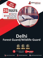 Delhi Forest/Wildlife Guard Exam 2023 (English Edition) - 8 Mock Tests, 15...