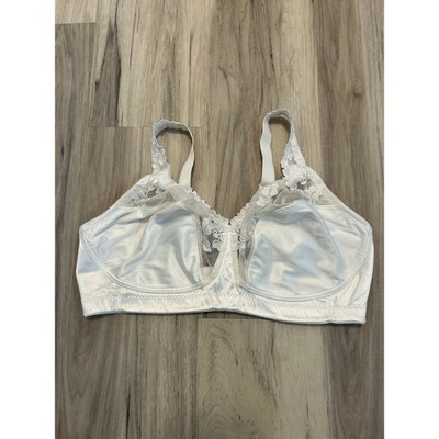 Women s Size 44D Avenue Body White Lace No Underwire Bra