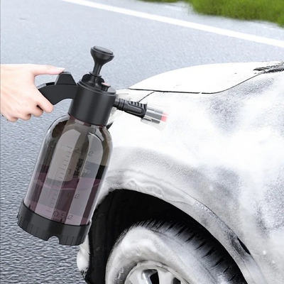 #ad 2L Hand Pump Foam Sprayer with 3 Types of Nozzle Hand Pneumatic Foam Cannon Snow $22.75