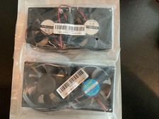 4Pc DC Brushless Cooling Fan 24V 2 Pin CPU Computer Fans