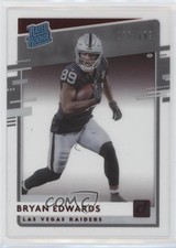 2020 Panini Chronicles Clearly Donruss Rated Rookie Red /199 Bryan Edwards 0q3