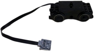 Lego Power Functions Zug Motor Drehgestell 4 Rad Sockel mit Kabel getestet funktioniert