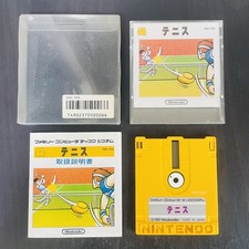 Thumbnail of ebay&reg; auction 317009474328 | Tennis & Golf Nintendo Famicom Disk System 1986 FMC-TEN Japanische Version Sport