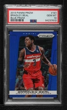 2013-14 Panini Prizm Wal-Mart Blue Prizm Bradley Beal #141 PSA 10 GEM MT