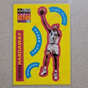 Upper Deck Collector's Choice Stick-Ums S19 Anfernee Hardaway Magic 1996-97