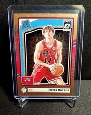 2024 Optic Basketball Matas Buzelis Rated Rookie Copper Glitter Prizm /99...