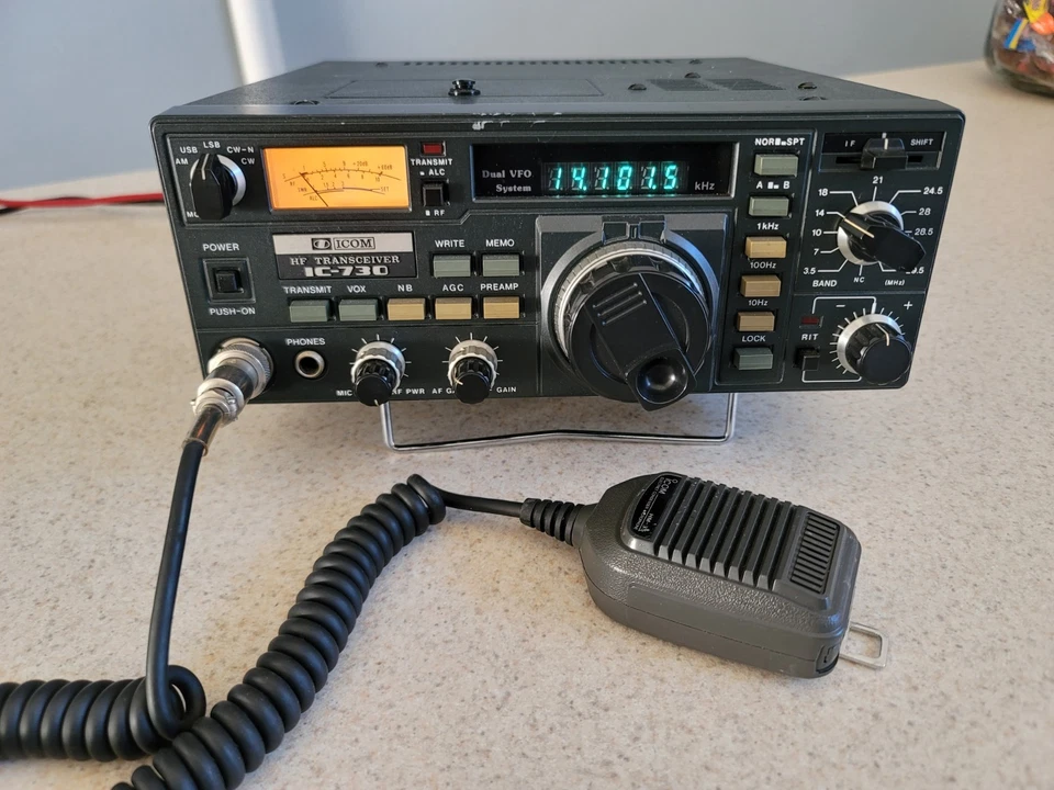 ICOM IC 730 HF TRANSCEIVER - Image 4 of 4