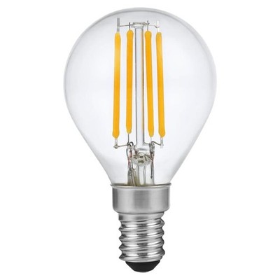 SPL E14 LED Filamentlampe G45 4W 2200K Extra Warmweiß Dimmbar