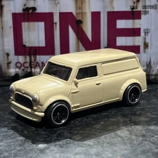 Hot Wheels austin mini van Custom with real riders