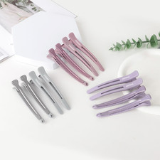 12pcs Professional Hair Clips, Non-Slip Duck Billed Clips