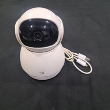 YI Dome Guard 1080p Indoor Security Camera Pan Tilt WiFi Night Vision White