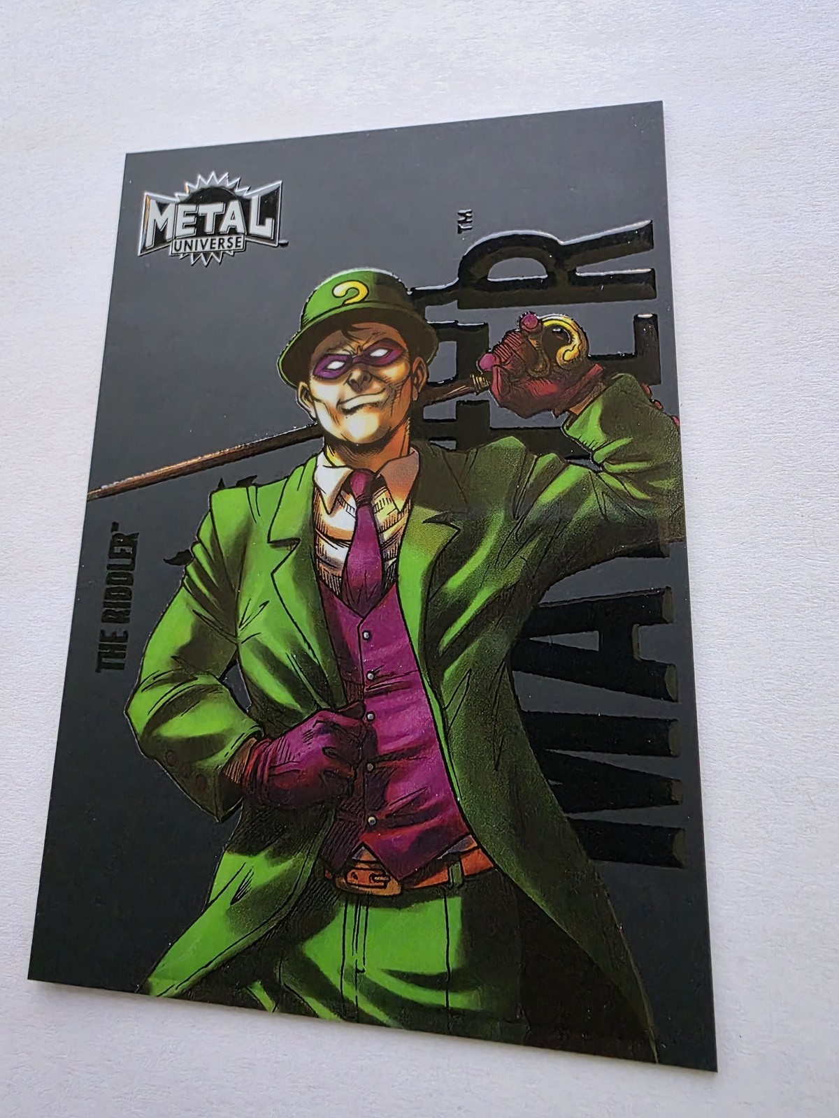 2025 Metal Universe Batman THE RIDDLER Dark Matter DM-32 SSP