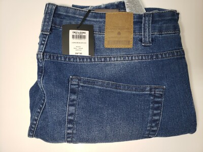 Men's only & sons jeans stretch slim tapered, jeans maker handcrafted quality 33