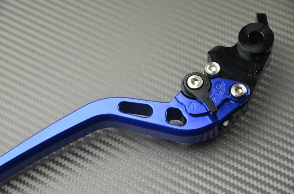 Langen Hebel Bremshebel Kupplungshebel Blau CNC HONDA X-11 X-ELEVEN 1999 2002 - Bild 3 von 3