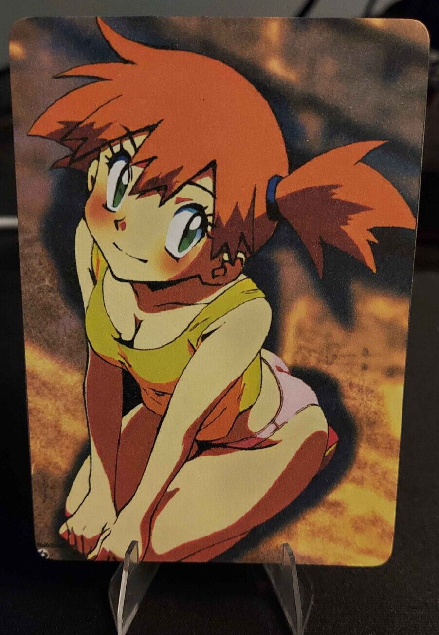 Misty Full Art Pokemon Waifu Goddess Story Anime Trading Card  