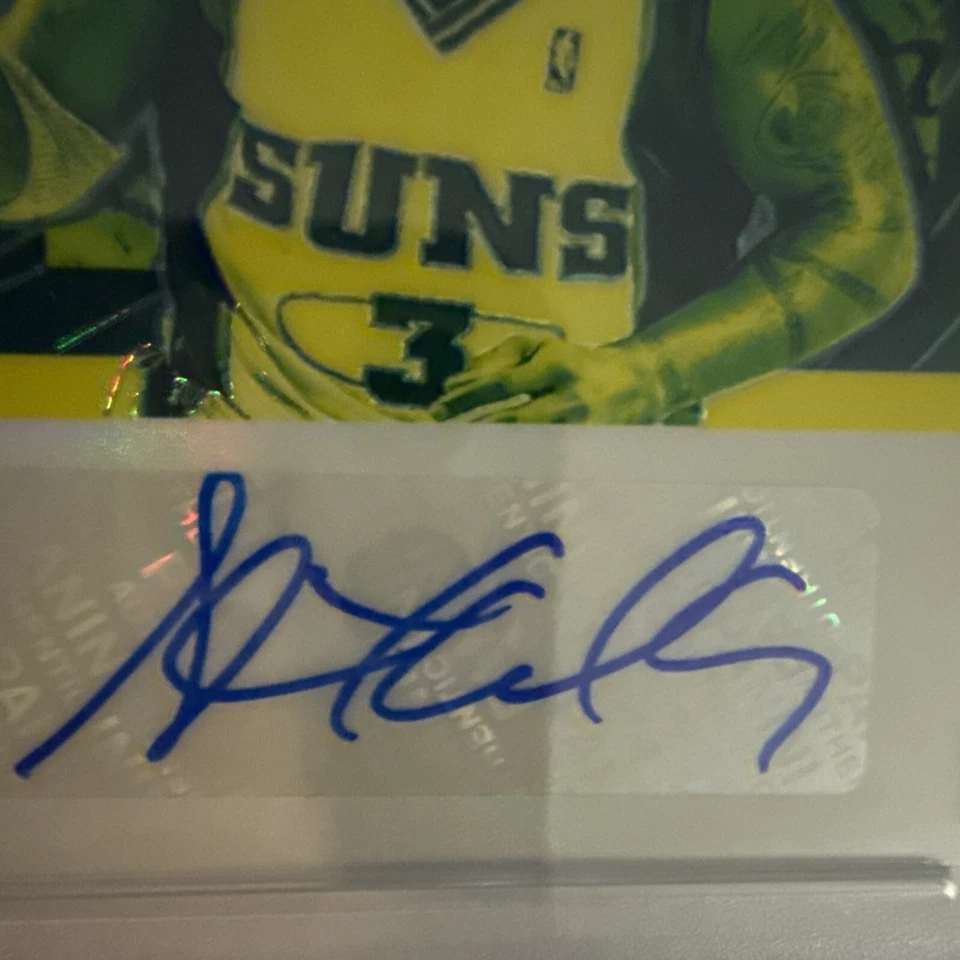 Panini Chronicles Stephon Marbury 2019-20 #FASMA Flux Auto Blue/25 PSA 10 POP 1 Foto 3 de 4