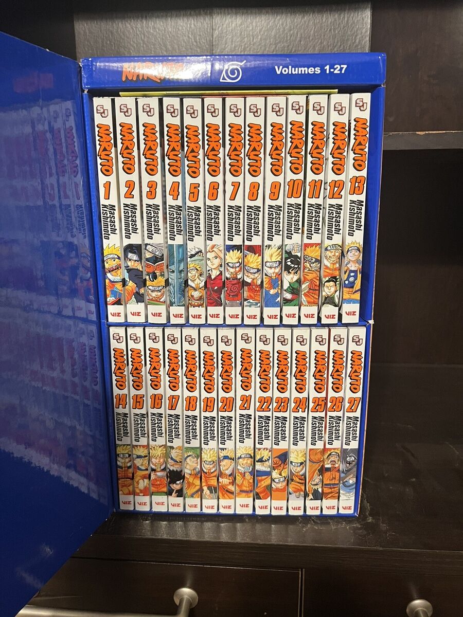  Naruto Box Set 1: Volumes 1-27 with Premium (1