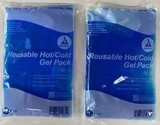 2 Reusable Hot / Cold Gel Packs 6" X 9"