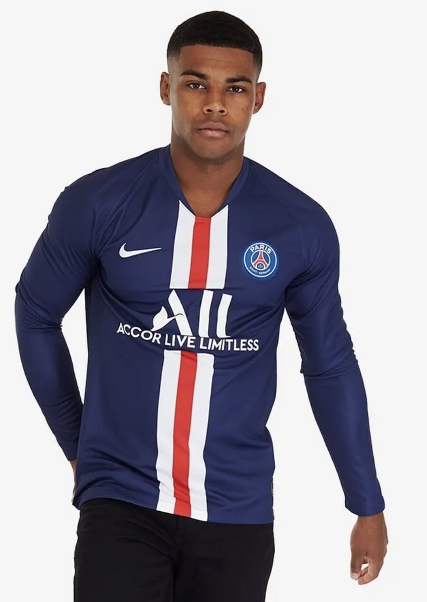 【ビンテージ】PSG 19-20 ホームユニフォーム Lサイズ 2019-20 Paris Saint-Germain Home Shirt - 5/10 - (S)