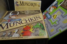 Munchkin Deluxe Board Card Game From Steve Jackson Games , Complete