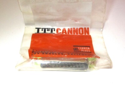 Cannon DBM-25P Male 25 Pin Connector NOS In Sealed Package