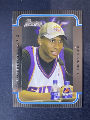 Leandro Barbosa 2003 Bowman Chrome #135 RC Basketball Card T224