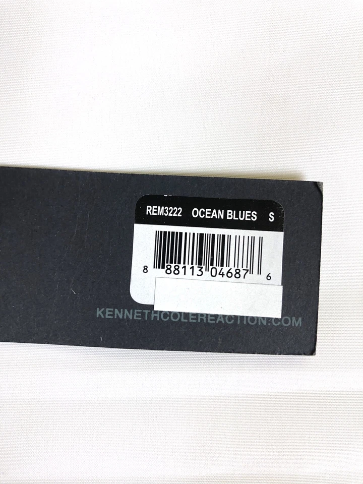 Kenneth Cole, Reaction, para hombre talla pequeña, azul/gris a cuadros, boxers, ropa interior Foto 4 de 4