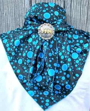 Wild Rag Scarf Western Cowboy Bandana Buckaroo Scarves Cowgirl silky  42"