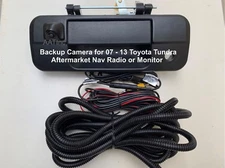 Backup Camera for Toyota Tundra 07-13 with Pioneer Sony JVC Alpine Android Radio