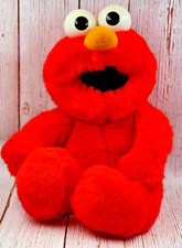 17" Tyco Sesame Street TALKING ALPHABET ELMO Plush Jim Henson Vtg 1995 Works