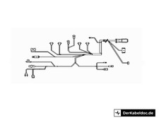 W210 M111 200 230 Motorkabelbaum Restauration...