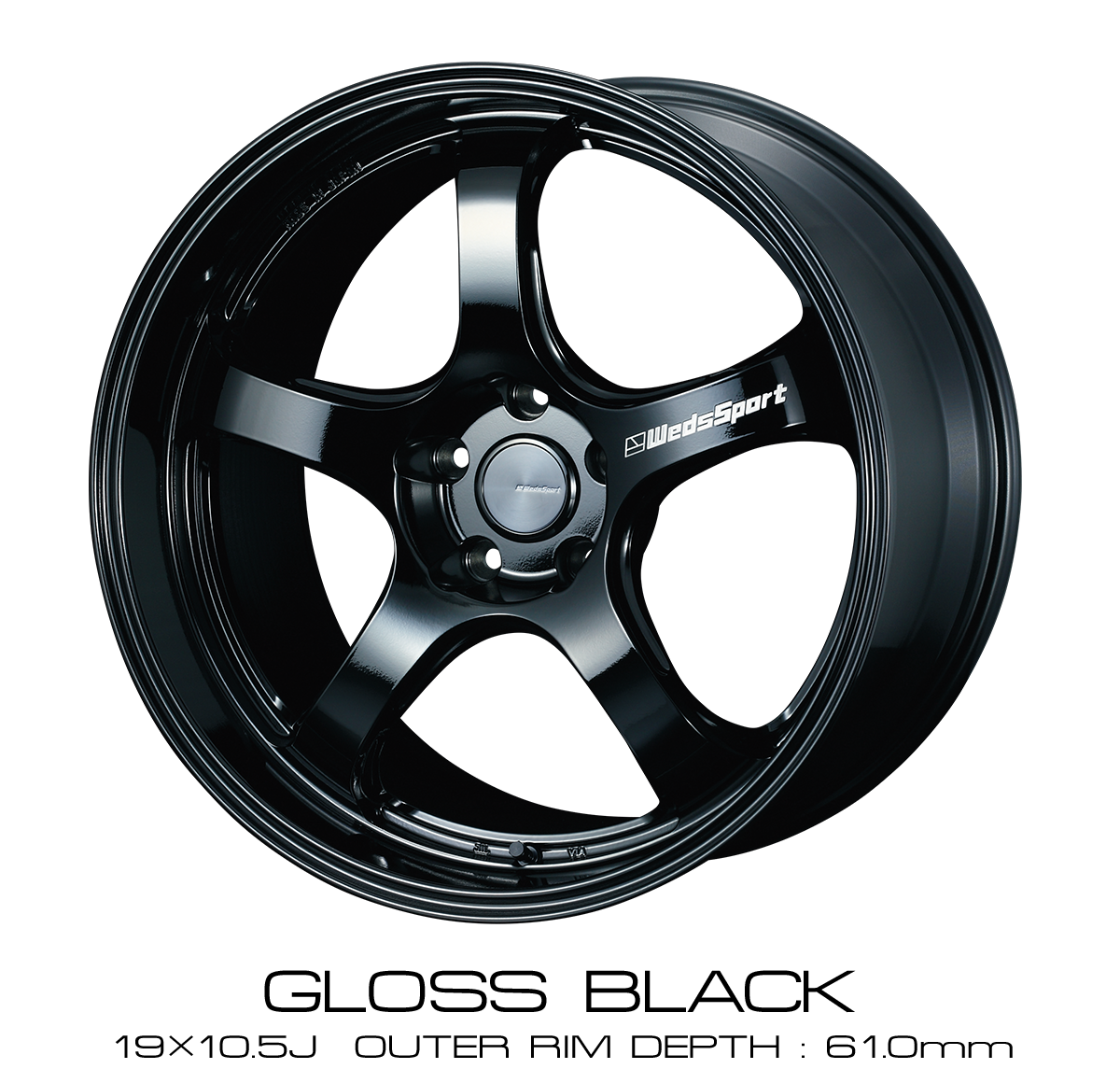 WEDS WEDSSPORT RN-05M 19×8.5J 38 5x114.3 GLOSS-BLACK | eBay
