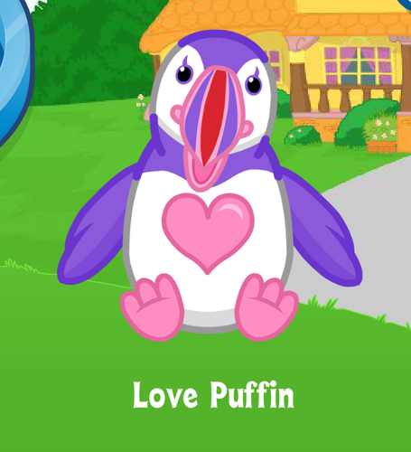 Webkinz Love Puffin Virtual PET 