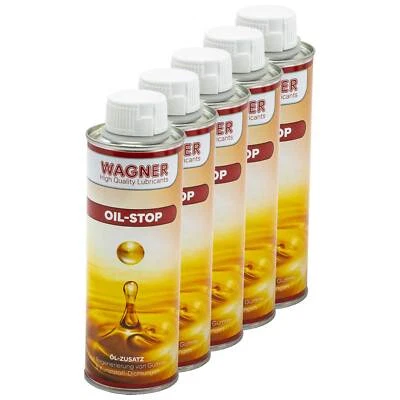 Wagner Spezialschmierstoffe Oil-Stop Additif Huile Moteur 028250 5 x 250 ml - Photo 1/4
