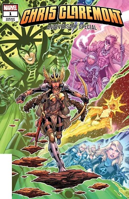 CHRIS CLAREMONT ANNIVERSARY SPECIAL #1 - Nauck Variant - New Bagged