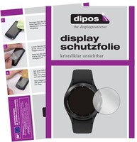 6X Schutzfolie FüR Samsung Galaxy Watch 4 (40 Mm) Klar Displayschutzfolie Folie