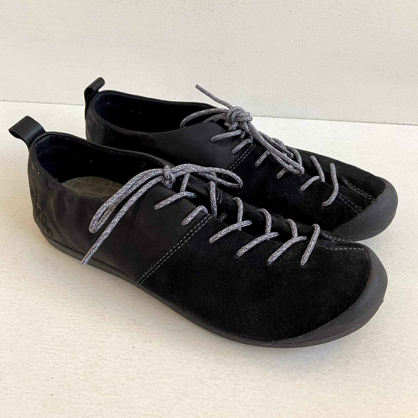 Keen Womens Shoes Leather Lace Up Casual Black Size 10 EU 40.5 Walking  Suede | eBay