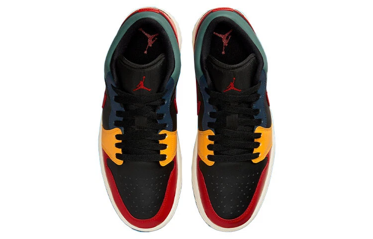 Jordan 1 Low SE Black Multi-Color W - DN3739-060 - Image 4 of 4