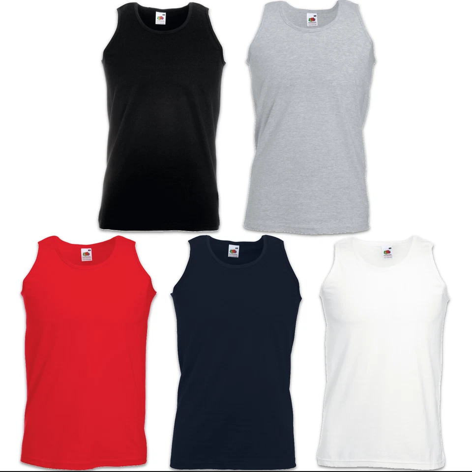 Fruit of the Loom T-Shirt Tank Top Muskelshirt Muscle Shirt Herren Shirt S - 5XL - Bild 1 von 1