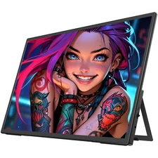 21.5" 120Hz Portable Monitor 1080P FHD Computer Screen Switch Display Monitor