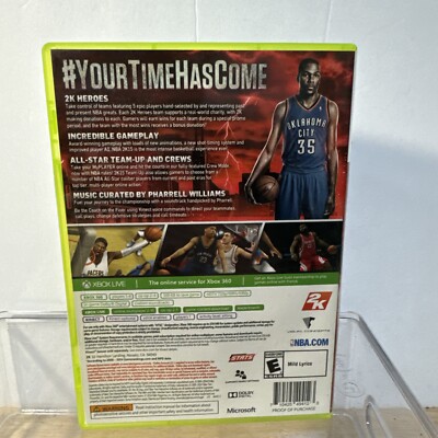 XBOX 360 NBA 2K15 Has Pamphlet And Game In Good Condition