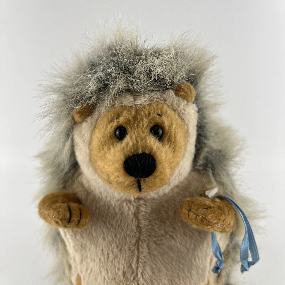 Ganz Webkinz Hedgehog Toy Plush 8 Inch Stuffed Animal No Code Gray Brown - Image 2 of 4