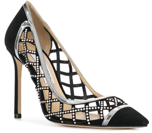 jimmy choo romy 100 black suede