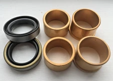 99-9935 TRIUMPH BSA FORK BUSH & SEAL SET 97-0441, 97-0443, 97-1500  UK MADE