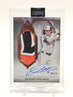 JACKSON HOLLIDAY 2025 TOPPS DYNASTY PATCH AUTO /10 #DAPB-JH1 ORIOLES Q7372